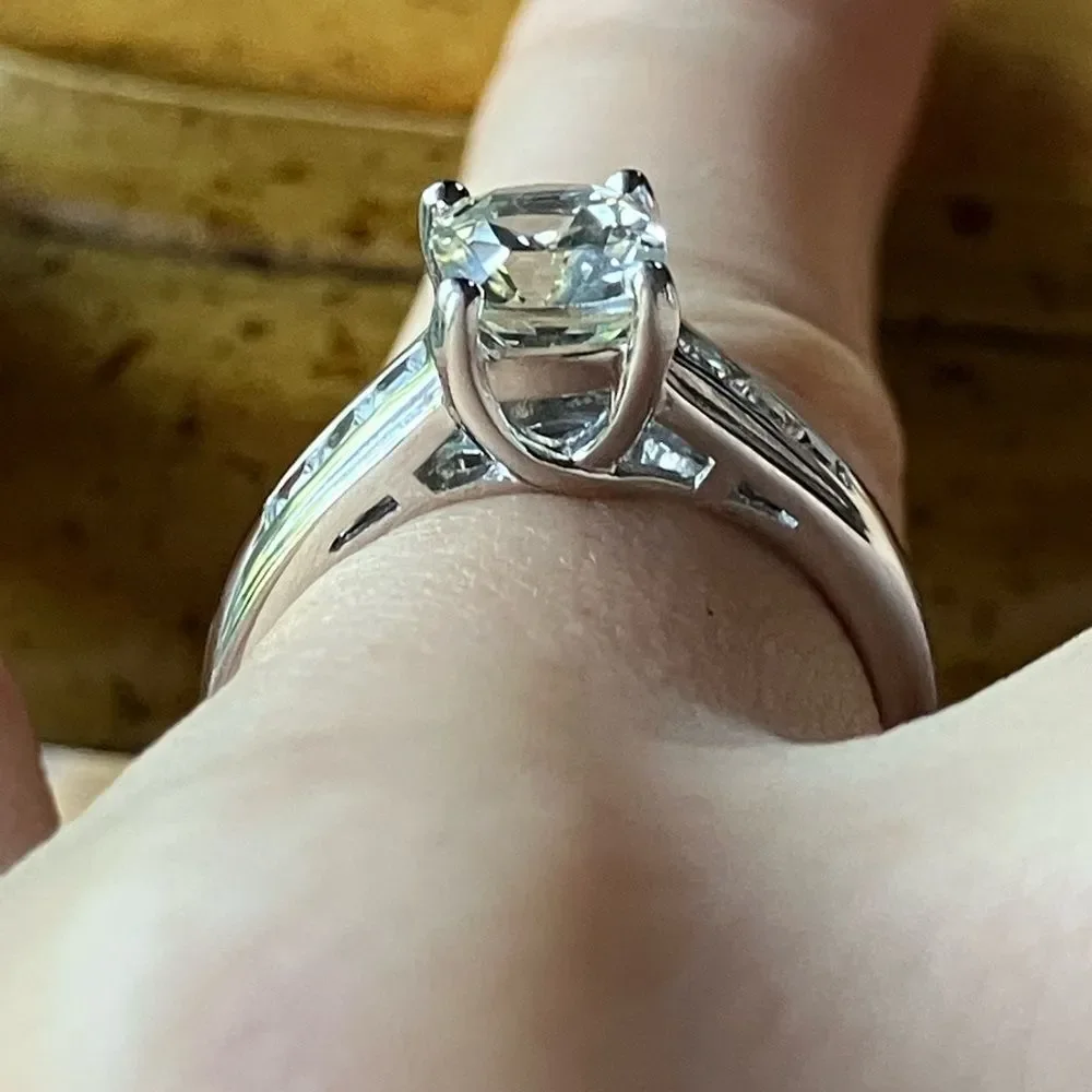 Yellow Labradorite Sterling Silver Ring Size 5.75